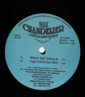 Massive Chandelier Put Yuh Hand Where Yuh Feeling Sweet RAR NEAR MINT n/a