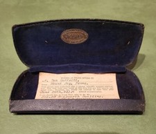 Vintage Eyeglasses Eye Glass Case 1900/1800s Woolworth Bldg Lancaster Dr Gehman