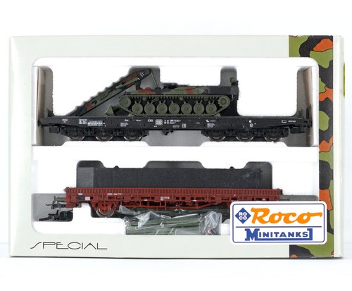 Roco Minitanks 820 HO H0 1:87 1/87 DB Proben 710 & Kbs 442 & Panzer BIBER