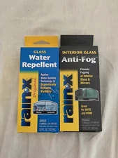 Rain-X Original Water Repellent Treatment & Interior Glass Mirrors Anti Fog Set
