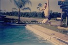 Candlelight Lodge Swimming Pool, Lake Wales Florida: 1950's 35mm Slide LOT x6 — photo 5