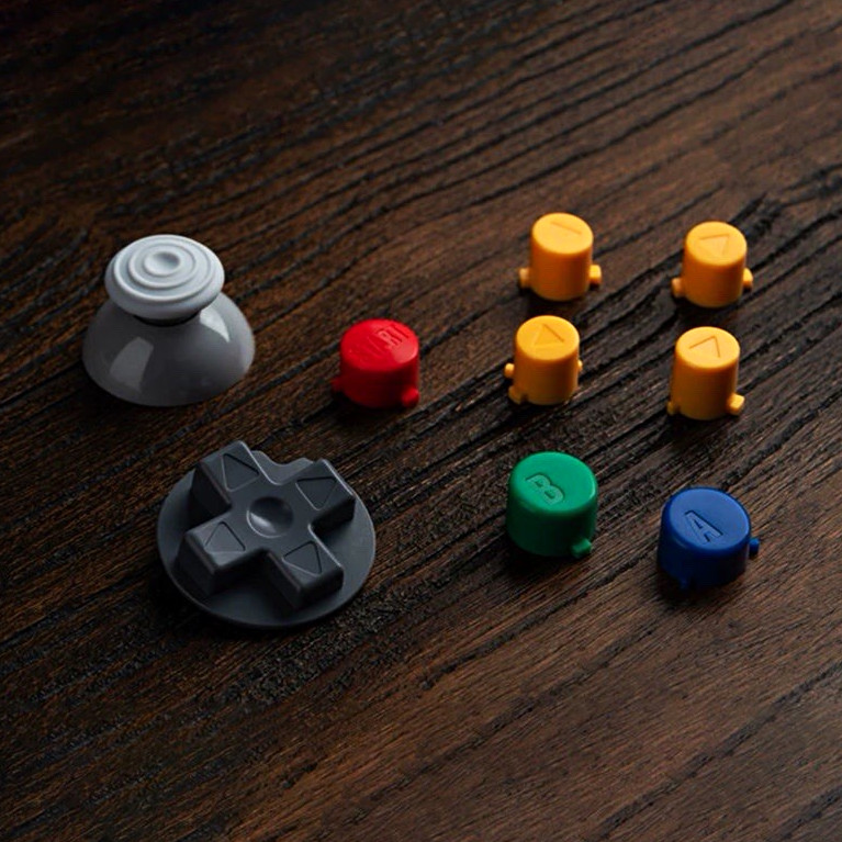 8BitDo N64 Controller Classic Replacement Button Set: ABXY D-Pad ...