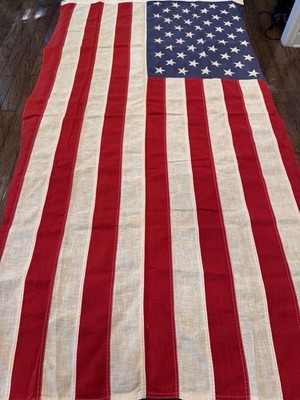 Sertoma American Flag 100% Cotton 33  X 60 