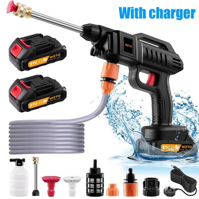 #ad #ad Cordless Electric High Pressure Water Spray Gun Car Washer Portable Cleaner Tool $25.99