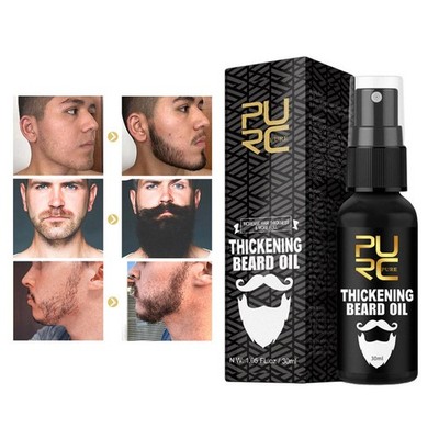 Bartwuchsöl Serum schnell wachsender Bartschnurrbart Gesichtsbehaarung für Männer  N6J4