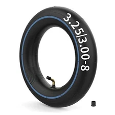 3.25/3.00-8 Inner Tube with TR-87 Angled Stem, 3.50-8 Inner Tube for 8 Inch 