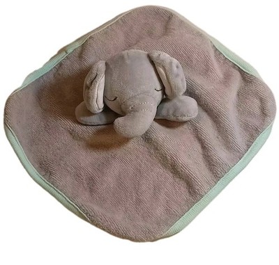 Cloud Island Elephant Gray Baby Target Lovey Security Blanket Washcloth Bath Toy