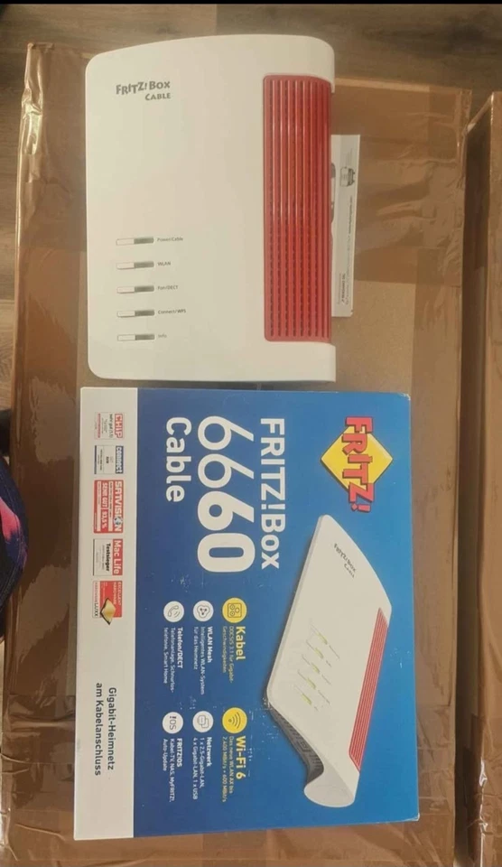 Fritz Box 6660 Kabel-Router - Bild 3 von 3