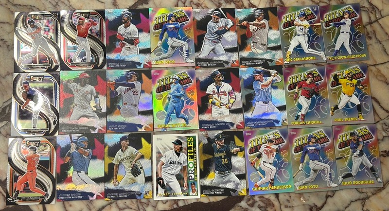 500 Card Baseball Lot - 2024-2026 Topps Assorted Mix