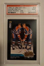 1995-96 Upper Deck Gretzky's Record Collection Wayne Gretzky #G9 PSA 9 HOF 
