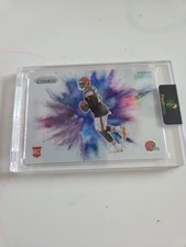Panini Prizm Rookie Shedeur Sanders SSP Color Blast  RC Case Hit. Browns 2025