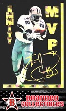 93-94 Stadium Sports Emmitt Smith Gold Prism MVP Dallas Cowboys RARE