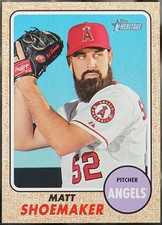 2017 Topps Heritage Baseball Matt Shoemaker #173 NM