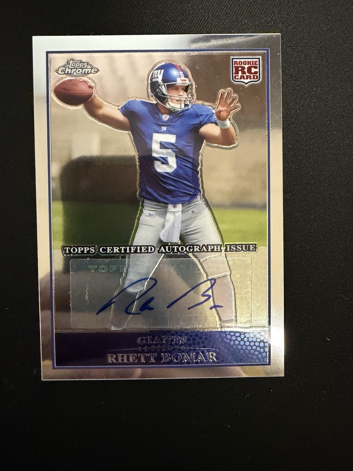 Rhett Bomar Topps Chrome #TC203 Autograph