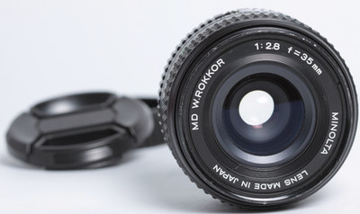 Minolta MD W.Rokkor 2,8/35 Wide Angle Lens 35mm f/2.8