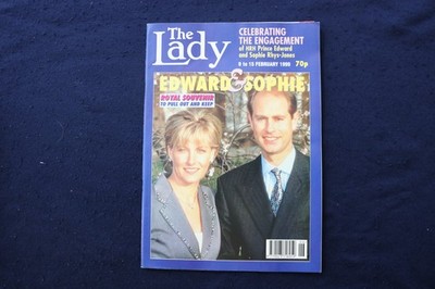 1999 FEB 9-15 THE LADY MAGAZINE - PRINCE EDWARD & SOPHIE RHYS-JONES - E 33760