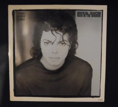 Man In The Mirror [ 12" Maxi-Single] Michael Jackson OG 1988 UK Press