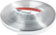 25ft Silver Automotive Chrome Trim Molding Scratch Proof Car Strip