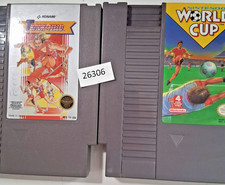 2 retro Nintendo games NES Track & Field + Nintendo  World Cup       26306 wt12
