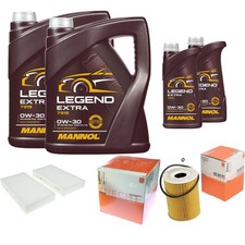 MAHLE Inspektionspaket 12 L MANNOL Legend Extra 0W-30 für Mercedes-Benz MAHLE Inspektionspaket 12 L MANNOL Legend Extra 0W-30 für Mercedes-Benz