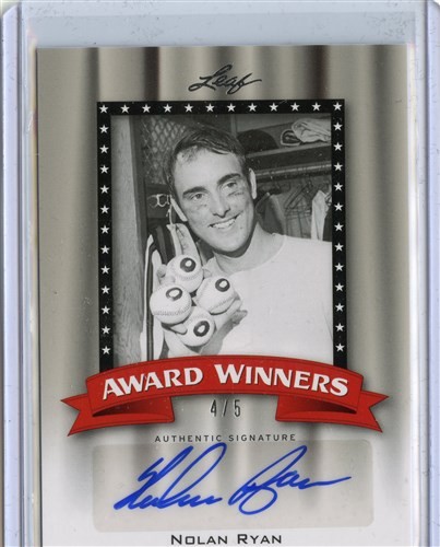 2011 POP CENTURY NOLAN RYAN AUTOGRAPH 4/5 - Picture 1 of 1