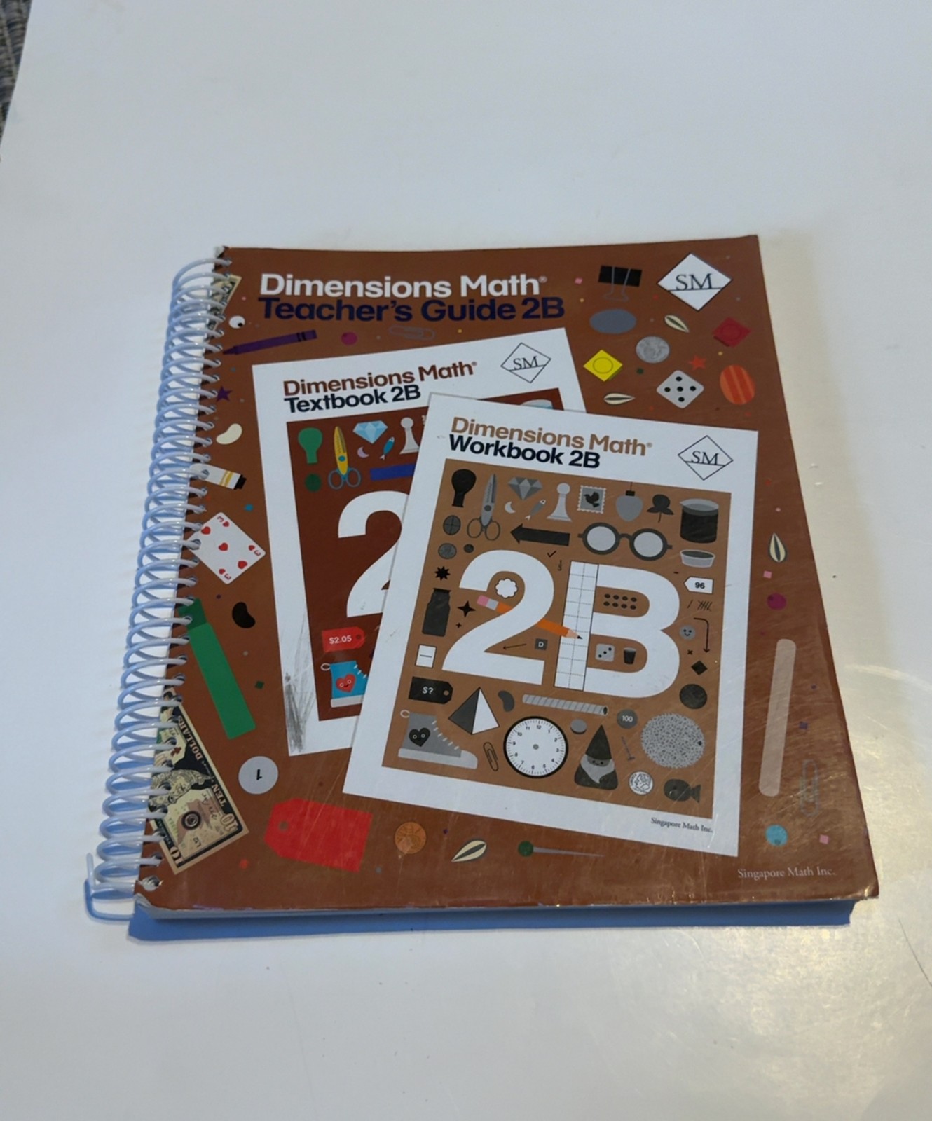 Dimensions Math Teacher's Guide 2B | Singapore Math Inc. [Spir...