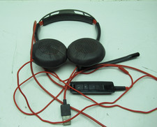 Poly Blackwire C5220T Wired Dual-Ear Stereo Headset With Boom Mic