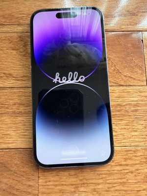 Apple iPhone 14 Pro with 256GB Storage In Deep Purple (Unlocked) Very Good
