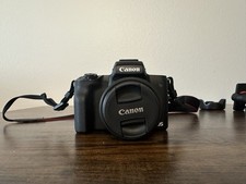 Canon EOS M50 Mark II Mirrorless Interchangeable Lens, with Accessories