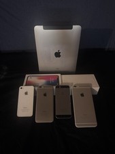 APPLE IPAD AND FOUR IPHONES INCLUDING A VINTAGE IPHONE 4s