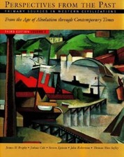 Perspectives from the Past: Primary Sources in Western Civilizations: Fro - GOOD