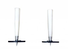 COPPIA APPLIQUE LAMPADA A PARETE FONTANA ARTE MID CENTURY VENINI MURANO  50S 70S