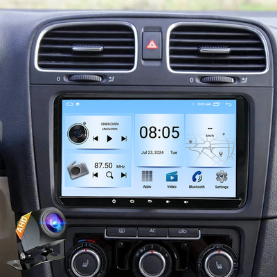 Multimedia Car Radio Screen GPS Navi Android 14 For Volkswagen Passat Wagon 2014