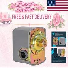 Versatile 30-50 PSI Electric Water Pump Pressure Switch with Built-in Knockout