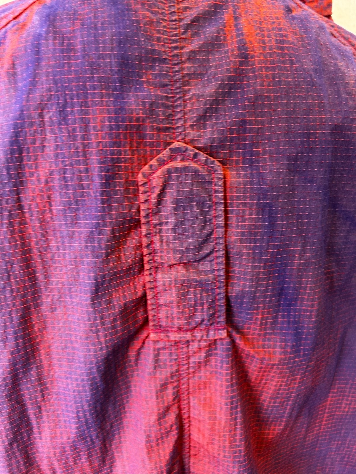 Stone Island Red Prototype Series 04 Manual Flocking Nylon Metal Grid OVD 23/100 image 7