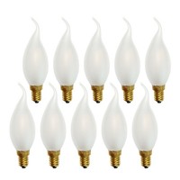 10 X Led Filament Windstoß Kerze 4W = 40W E14 Matt Extra Warmweiß 2200K Dimmbar