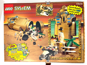 LEGO 5909 Treasure Raiders 1998 Adventurers 100% Complete w/Box Mummy Storage