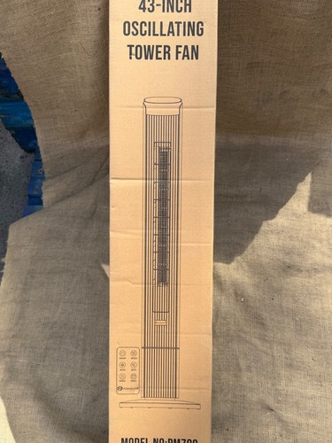 PureMate PM 850 43in. Oscillating Tower Fan with Aroma Function