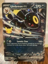 Umbreon EX Pokemon 30° Anniversario - Carte Pokemon 092/128 Card Trading