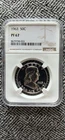 1963 - Ben Franklin Silver Half Dollar Coin - NGC Certified PF67 The Last Year