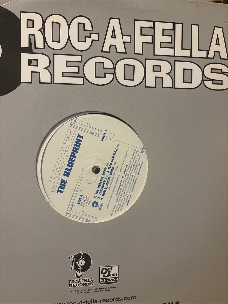 Jay-Z The Blueprint 2xLP RARE Radio Edit Advanced Copy 2001 Promo