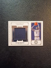 BLAKE WESLEY 2022-23 Chronicles Draft Jersey Relic Spurs Notre Dame Swatches 🍀