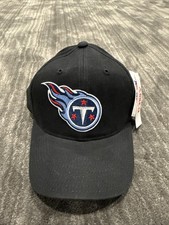 Tennessee Titans Vintage BLACK ANNCO  Mens Adjustable Strapback hat New NFL