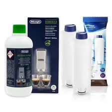 SeT 2x DeLonghi Wasserfilter AL-S002 + Entkalker EcoDecalk 500ml Espresso Set