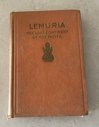 Cover of Lemuria: The Lost Continent of the Pacific, Cerve, 4th Edition 1946 Hardcover