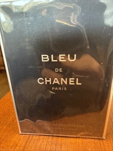 BLEU de CHANEL for Men 3.4oz / 100ml After Shave Lotion NEW IN SEALED BOX
