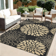 Reversible Waterproof Outdoor Patio Rug