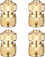 Schlauchkupplung Messing 1/2 Zoll 4 StüCk Gartenschlauch Adapter