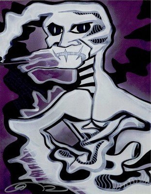 Offizielle Highspots - Jeff Hardy ''Soul Tied'' Humanomoly 11x14 signiertes Foto *+COA*