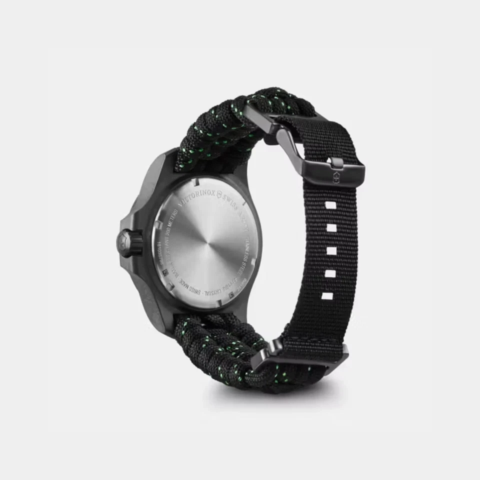 Victorinox I.N.O.X. Carbon Matt Black Dial With Paracord Men's Watch 241859 - image 3 of 4